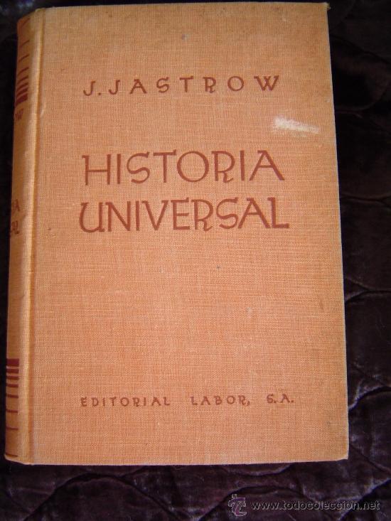 Libros de segunda mano: Libro de Historia Universal. Por J. Jastrow. - Foto 1