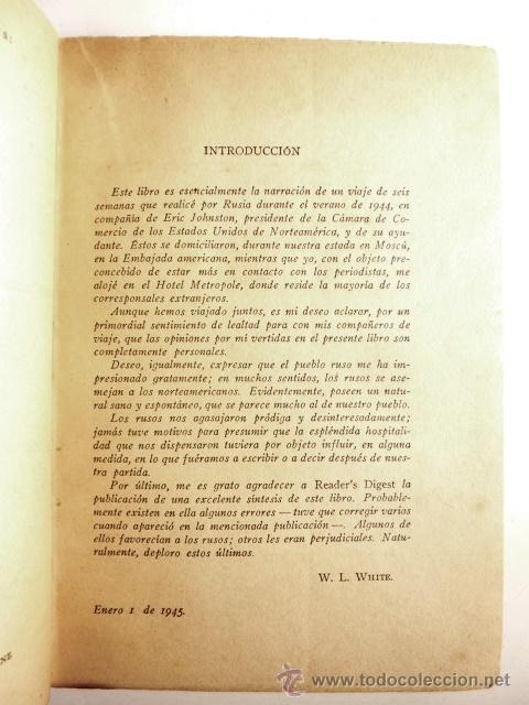 Libros de segunda mano: Informe sobre los Rusos.1945 - Foto 3