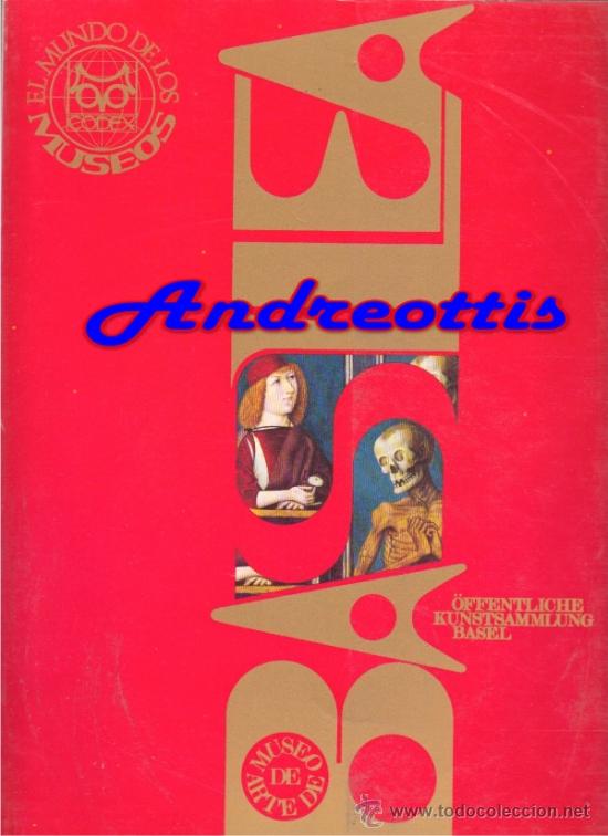 Libros de segunda mano: MUNDO DE LOS MUSEOS. EDIT: CODEX. MUSEO DE ARTE DE BASILEA - Foto 1