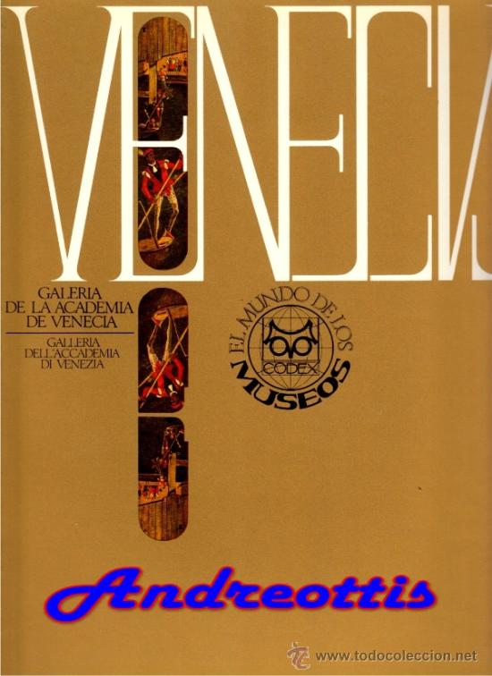 Libros de segunda mano: MUNDO DE LOS MUSEOS. EDIT: CODEX. GALERIA DE LA ACADEMIA DE VENECIA - Foto 1