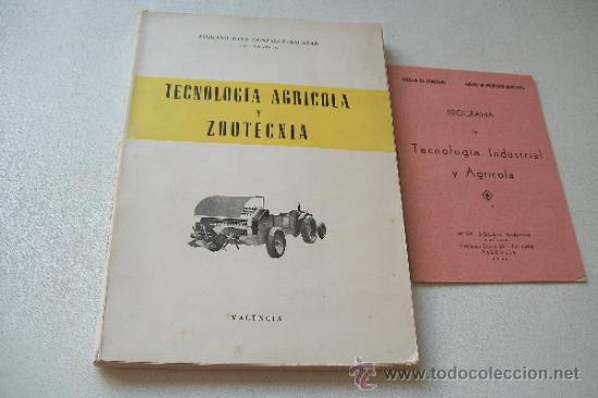 Gebrauchte B&uuml;cher: TECNOLOG&Iacute;A AGRICOLA Y ZOOTECNIA- MARIANO BAYO GONZ&Aacute;LEZ SALAZAR-1957-JUAN BELLO GALINDO, EDT