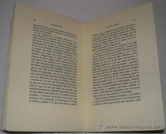 Libros de segunda mano: ANTONIO PEREZ: NORTE DE PRINCIPES. - Foto 2