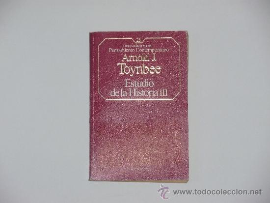 Libros de segunda mano: Arnold J. Toynbee: Estudio de la historia. Compendio (Vol. 3) - Foto 1