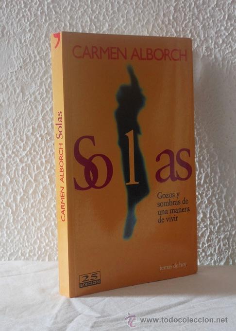 Libros de segunda mano: Solas - Carmen Alborch - Foto 1