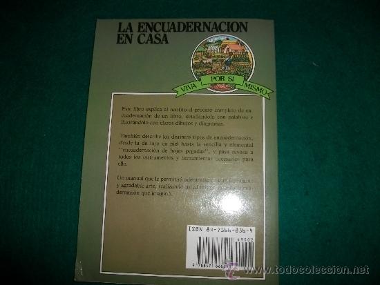 Libros de segunda mano: LA ENCUADERNACI&Oacute;N EN CASA - Foto 2