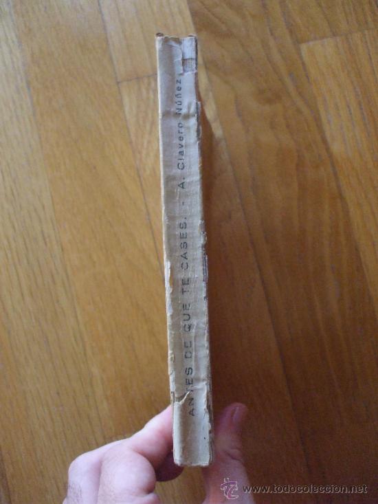 Libros de segunda mano: ANTES DE QUE TE CASES, Dr, Clavero Nu&ntilde;ez, - Foto 2