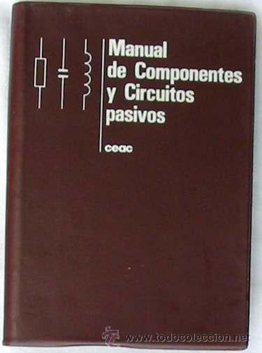Libros de segunda mano: MANUAL DE COMPONENTES Y CIRCUITOS PASIVOS - MANUALES CEAC - VER &Iacute;NDICE - Foto 1