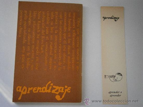 Libros de segunda mano: LA PRACTICA DEL RORSCHACH RAUSCH DE TRAUBENBERG 1977 EC - Foto 5