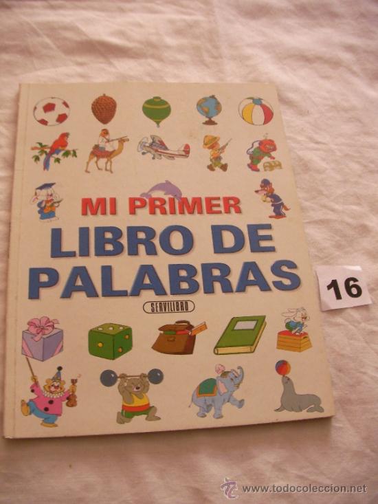Libros de segunda mano: MI PRIMER LIBRO DE PALABRAS - ENVIO GRATIS A ESPA&Ntilde;A - Foto 1