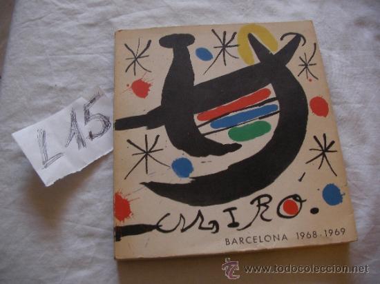 Libros de segunda mano: ANTIGUO LIBRO CATALOGO DE MIRO (1968-1969) - Foto 1