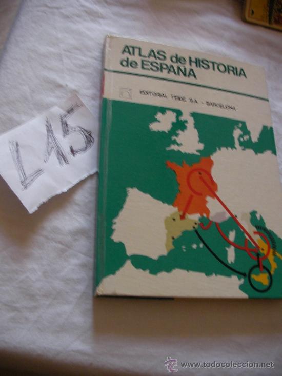 Libros de segunda mano: ATLAS DE HISTORIA DE ESPA&Ntilde;A - Foto 1