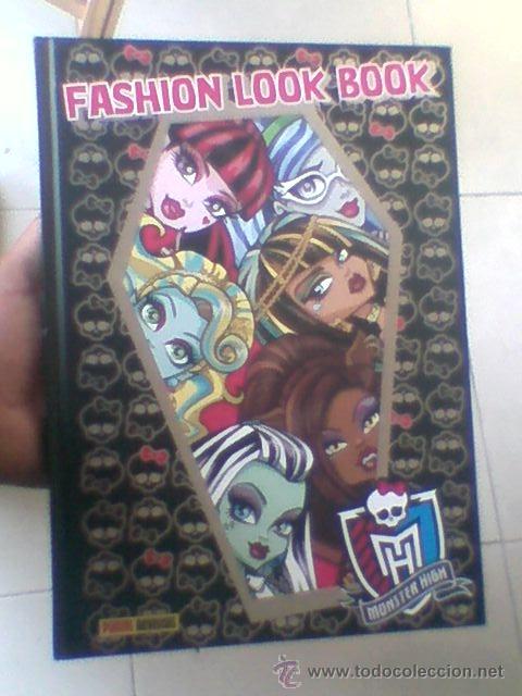 Libros de segunda mano: Libro Fashion Look Book MOnster High Panini Revistas *C16