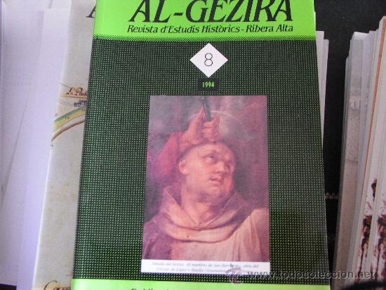 Second hand books: al-gecira. Revista d'estudis hit&ograve;rics-Ribera Alta. n&ordm; 8. 1994