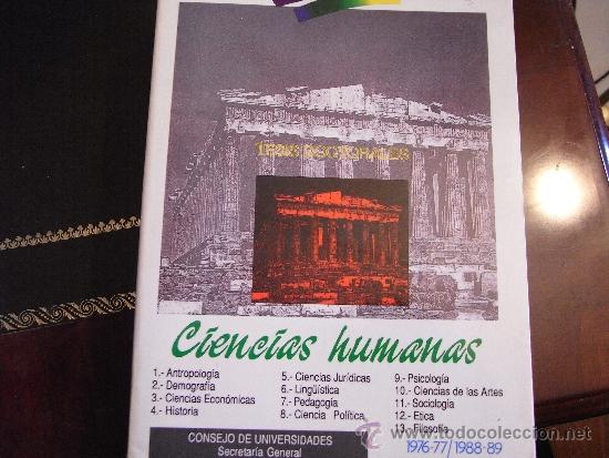 Libros de segunda mano: Tesis doctorales. Ciencias humanas. - Foto 1
