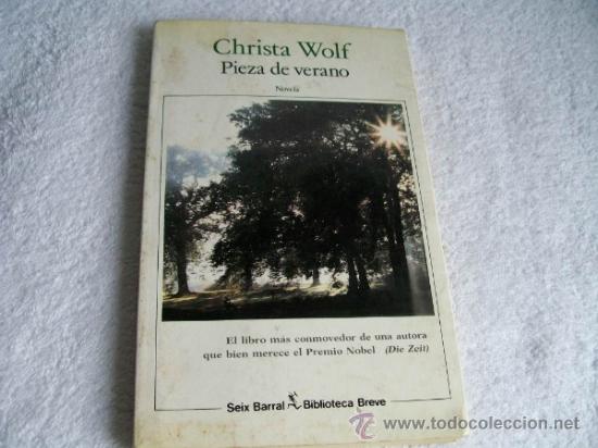 Libros de segunda mano: Pieza de verano, Christa Wolf. Seix Barral, Ed. (Novela BS1) - Foto 1