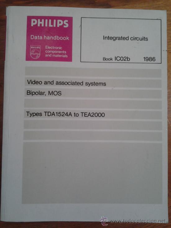 Libros de segunda mano: Data Hand Book Circuitos integrados de video - Foto 1