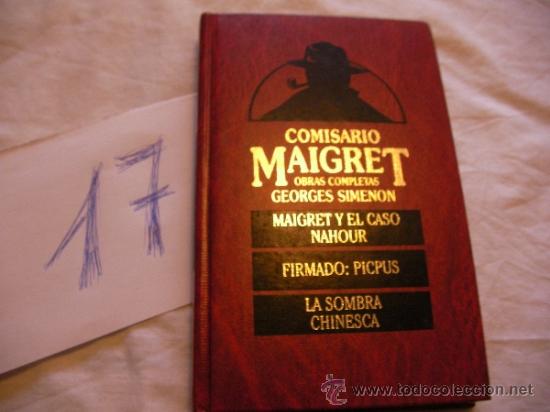Libros de segunda mano: COMISARIO MAIGRET - ENVIO GRATIS A ESPA&Ntilde;A - Foto 1