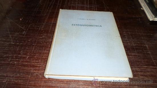 Libros de segunda mano: Nylen, Wigren, Tratado de Estequiometria, Ed. Ars, 6 ed. 1960 - Foto 1