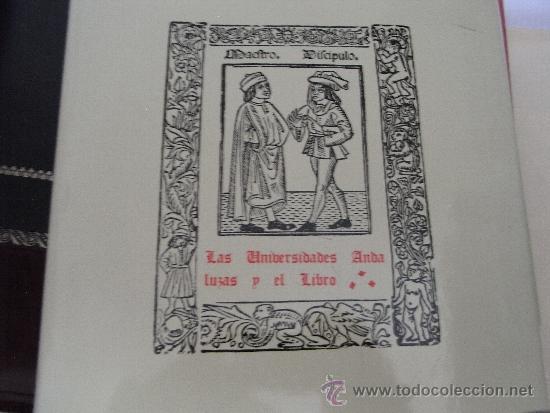 Libros de segunda mano: Las universidades andaluzas y el libro. - Foto 1