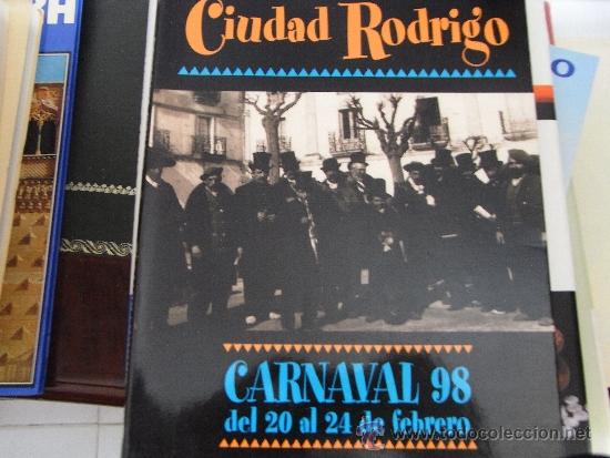 Libros de segunda mano: Ciudad rodrigo. carnavales 98 - Foto 1