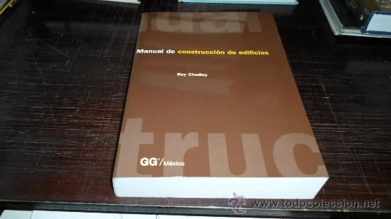 Libros de segunda mano: Roy Chudley, Manual de construccion de edificios, GG. 1988 - Foto 1
