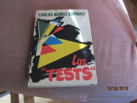 Libros de segunda mano: LOS TESTS , CARLOS MU&Ntilde;OZ ESPINAL - Foto 1