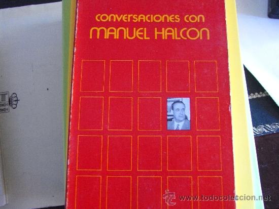 Libros de segunda mano: Conversaciones con Manuel Halc&oacute;n - Foto 1