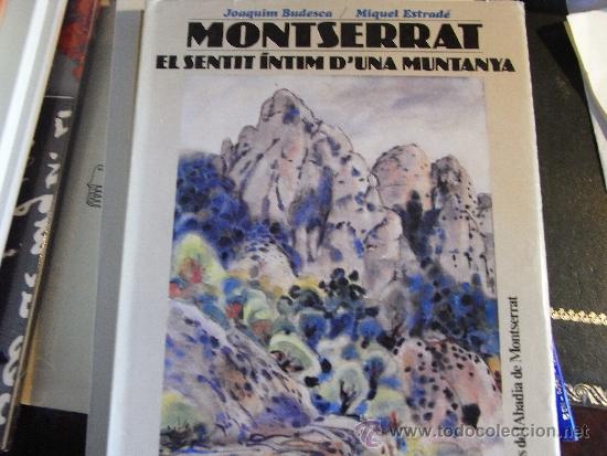 Libros de segunda mano: Montserrat. El sentit &iacute;ntim duna muntanya. - Foto 1