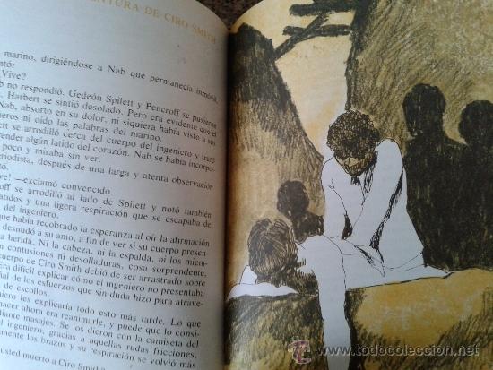 Libros de segunda mano: LA ISLA MISTERIOSA - COLECCION NAUTILUS - ED. EVEREST - Foto 3