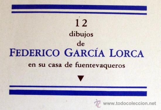 Libros de segunda mano: FEDERICO GARCIA LORCA, DIBUJOS - Foto 3