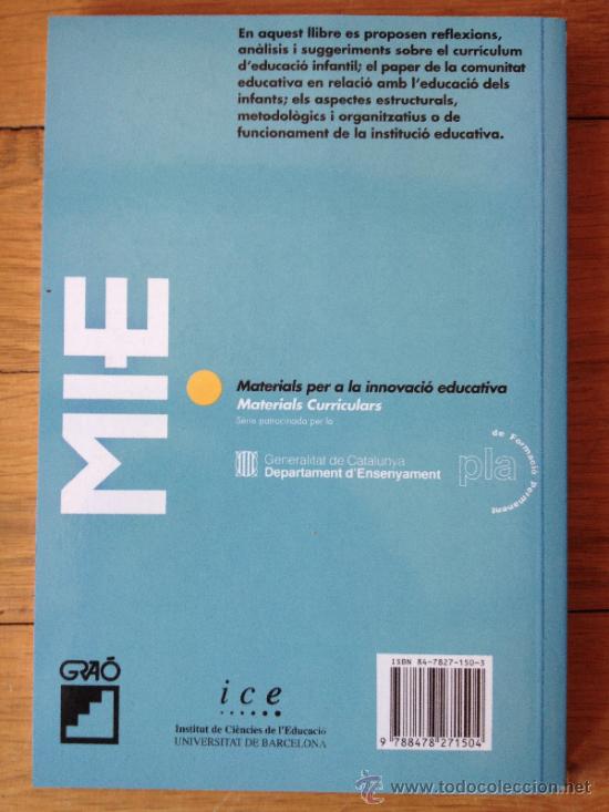 Libros de segunda mano: Leducaci&oacute; infantil - MIE Material Curricular - Ed. Gra&oacute; - Foto 3