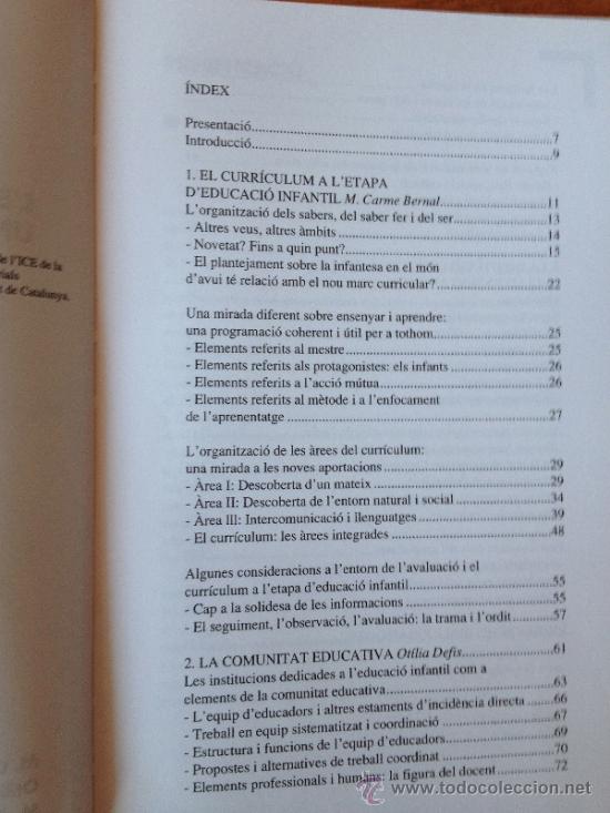 Libros de segunda mano: Leducaci&oacute; infantil - MIE Material Curricular - Ed. Gra&oacute; - Foto 2