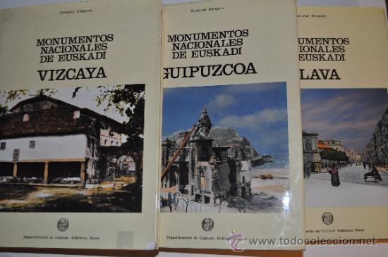 Libros de segunda mano: Monumentos Nacionales de Euskadi. TRES TOMOS.  RM63195 - Foto 5