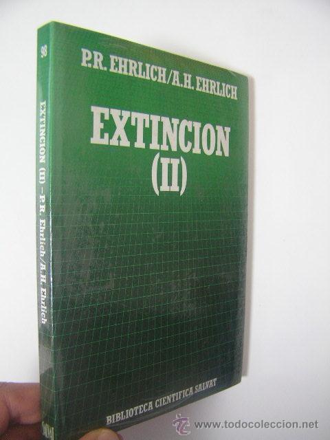 Libros de segunda mano: extincion II, ehrlich,1986, biblioteca cientifica,salvat ed, ref tecnicos bs3 - Foto 1