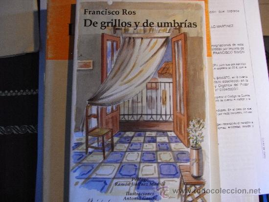 Libros de segunda mano: Francisco Ros.De grillos y de umbr&iacute;as. - Foto 1