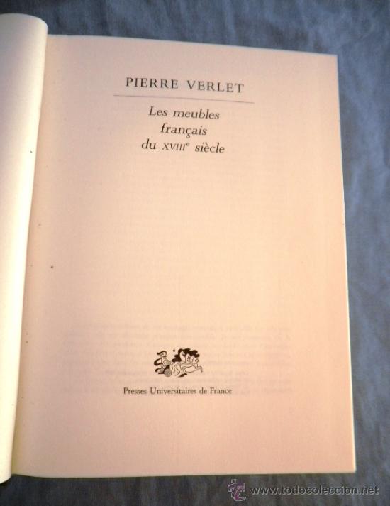 les meubles français du xviii siecle - pierre v - Buy Other Books of ...