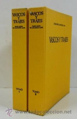 Libros de segunda mano: VASCOS Y TRAJES - DOS TOMOS - Foto 2
