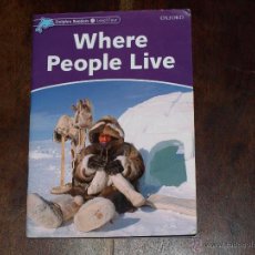 Libros de segunda mano: WHERE PEOPLE LIVE.RICHARD NORTHCOTT.OXFORD. LIBRO EN INGLES. VER FOTOS Y DESCRIPCION.