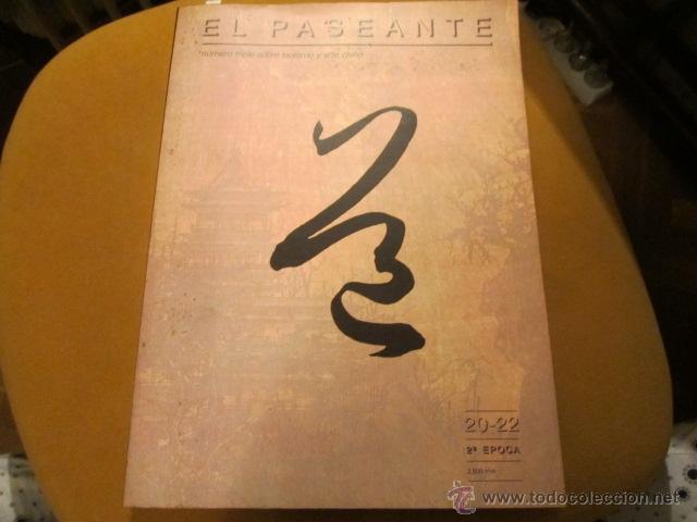 Libros de segunda mano: EL PASEANTE, N&ordm; TRIPLE SOBRE TAO&Iacute;SMO Y ARTE CHINO. 20-22; 2&ordf; &eacute;poca. (1993) 222 pg. 33.5x24.5 cm.