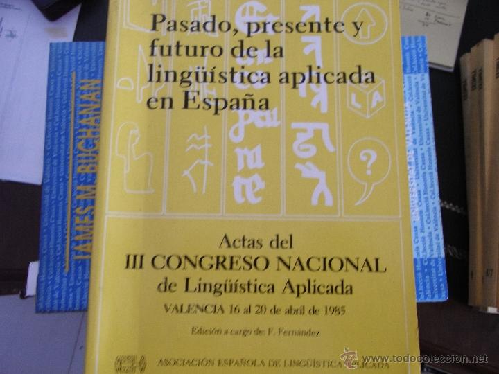 Libros de segunda mano: Pasado, presente y futuro de la lig&uuml;&iacute;stica aplicada en Espa&ntilde;a