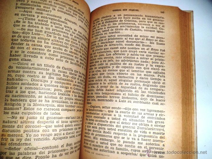 Libros de segunda mano: GUERRA SIN CUARTEL. C. SU&Aacute;REZ BRAVO. COL. SELECTA. (1946) - Foto 4