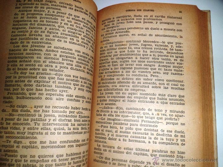 Libros de segunda mano: GUERRA SIN CUARTEL. C. SU&Aacute;REZ BRAVO. COL. SELECTA. (1946) - Foto 3