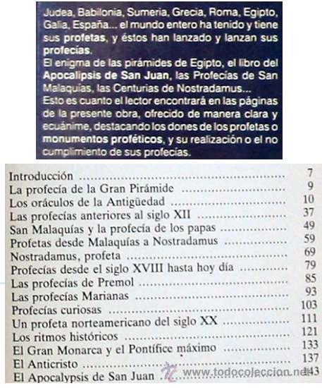 Libros de segunda mano: PROFECIAS Y PROFETAS - HANS KROFER - EDITORS 1990 - VER &Iacute;NDICE - Foto 2