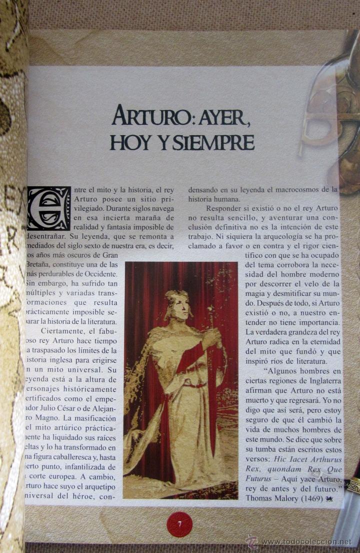 Libros de segunda mano: ARTURO EL REY LEGENDARIO DE CAMELOT - CIRCULO LATINO - Foto 5