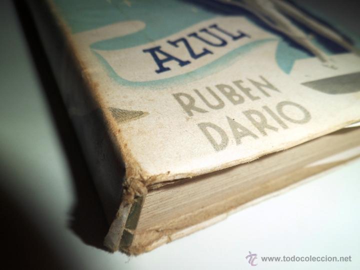 Libros de segunda mano: AZUL... RUBEN DARIO. (1945) MINI LIBRO12,4X9,5CM - Foto 9
