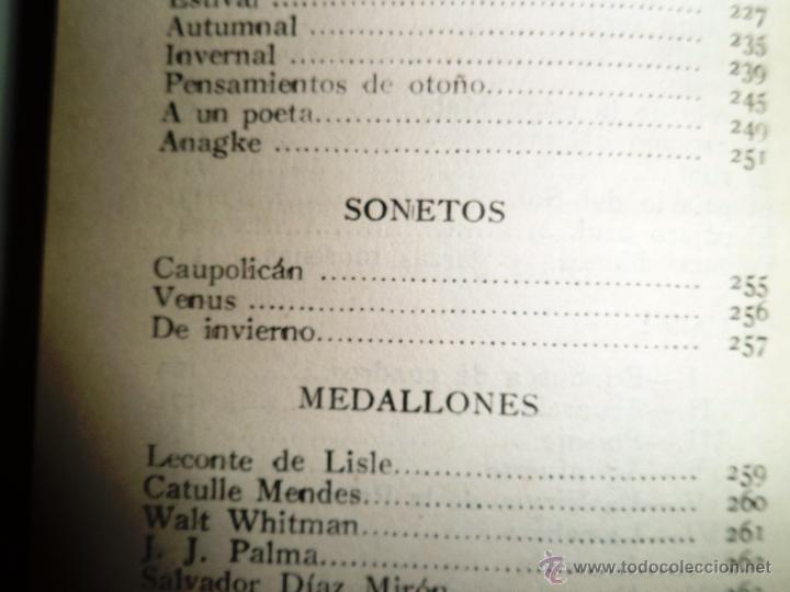 Libros de segunda mano: AZUL... RUBEN DARIO. (1945) MINI LIBRO12,4X9,5CM - Foto 14