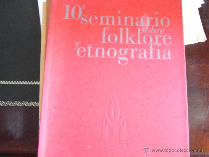Libros de segunda mano: 1o&ordm; Seminario sobre folklore y etnograf&iacute;a. - Foto 1