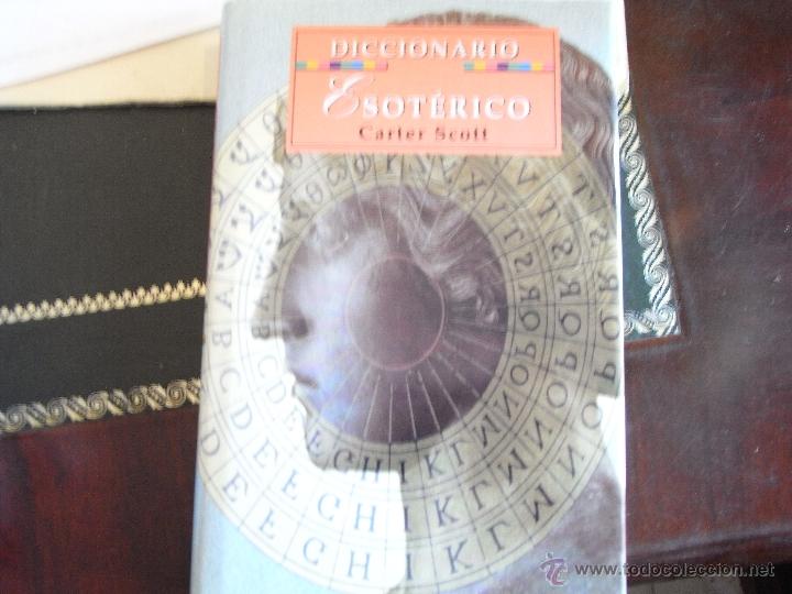 Libros de segunda mano: Diccionario esot&eacute;rico. Carter Scott. - Foto 1