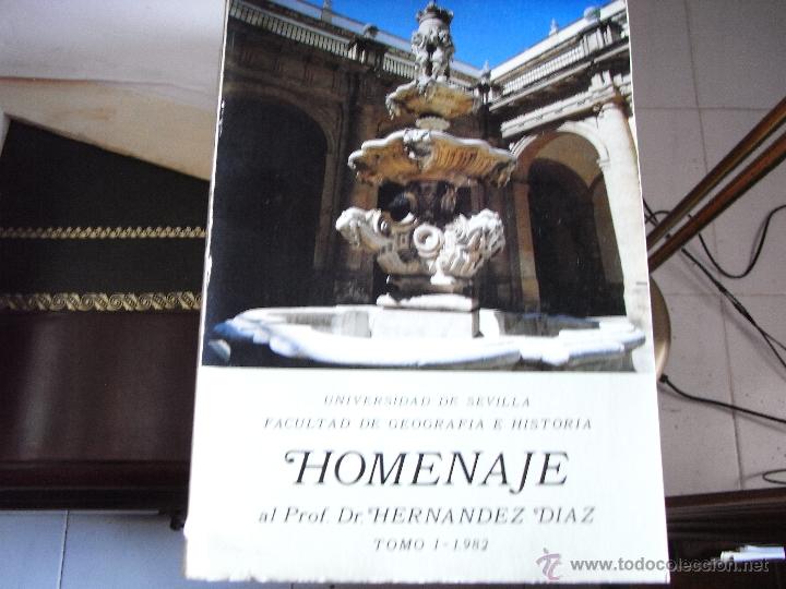 Libros de segunda mano: Homenaje al profesor Dr. Hern&aacute;ndez D&iacute;az. Tomo I, 1982. - Foto 1