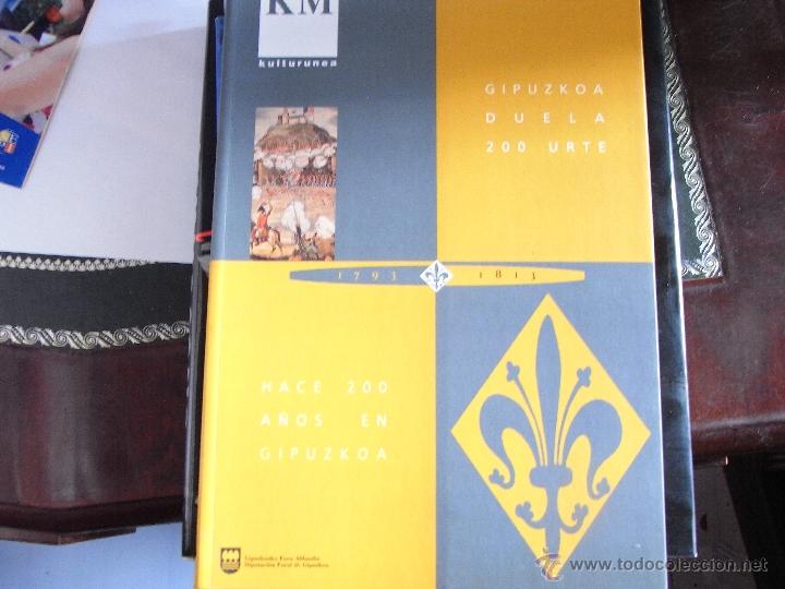 Libros de segunda mano: Hace 200 a&ntilde;os en Gipuzcoa (1793-1813).